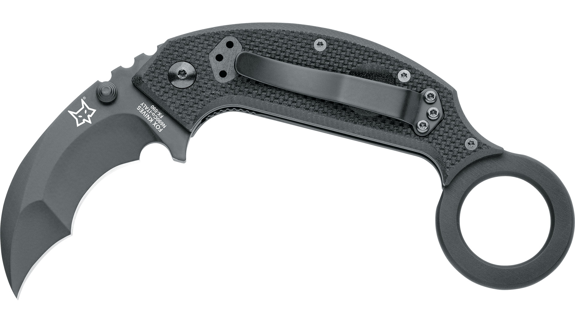 foto N��/FOX KARAMBIT G10 FX-590